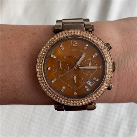 michael kors bronze wath|More.